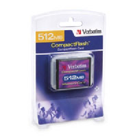 Verbatim CompactFlash 512MB Memory Card (47009)